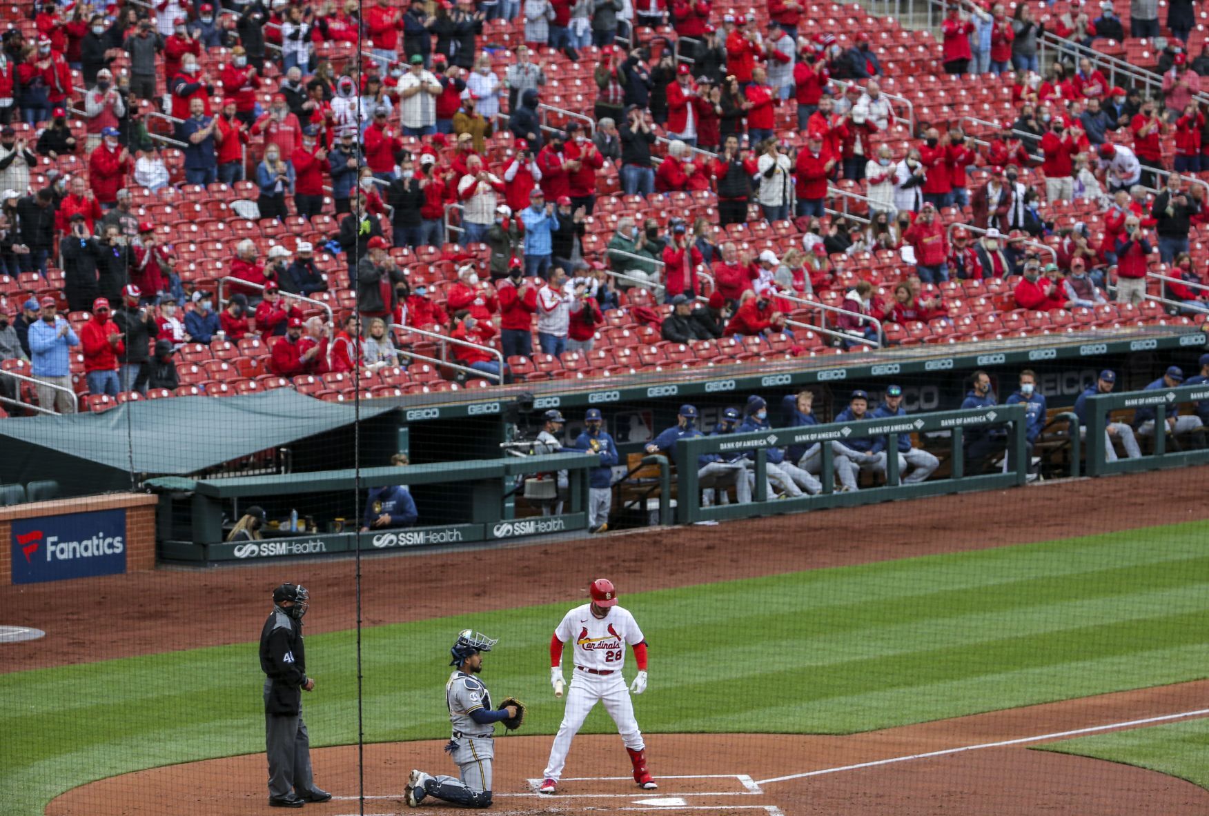 Cardinals welcome fans for 2021 home opener